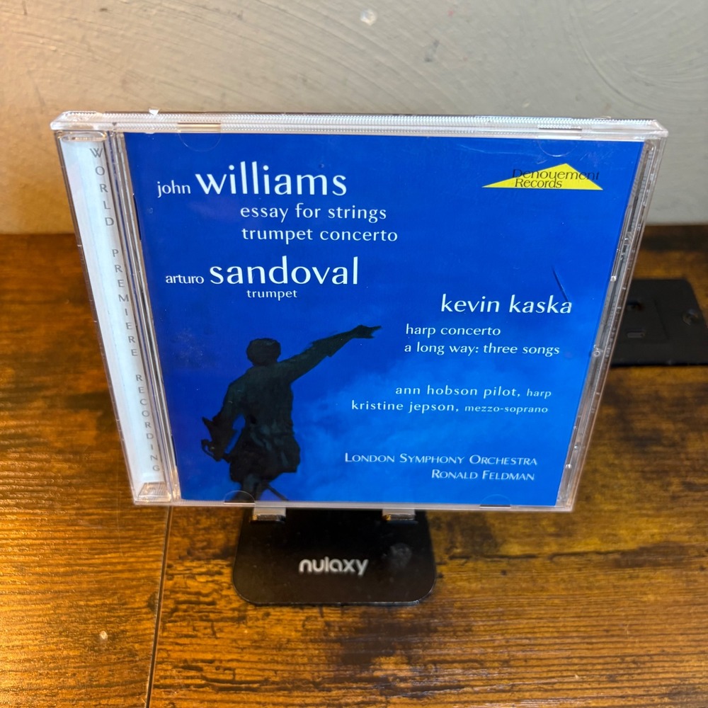 John Williams Kevin Kaska Trumpet Harp Concerto London Sym. CD Arturo Sandoval